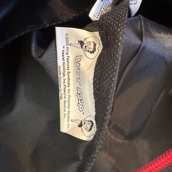 Betty Boop Floral Heart Tote Bag Vintage - Picture 9 of 10